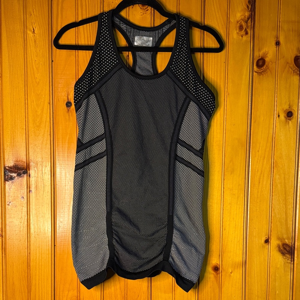 Athleta Black and Gray Tank Top